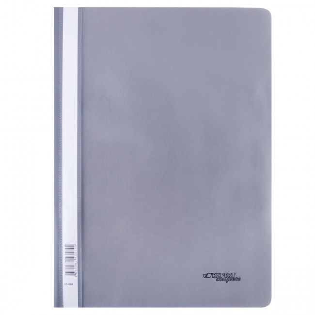 Папка-скоросшиватель A4 140/180 мкм волокно, серый, Premier Expert Complete/214201 (20)