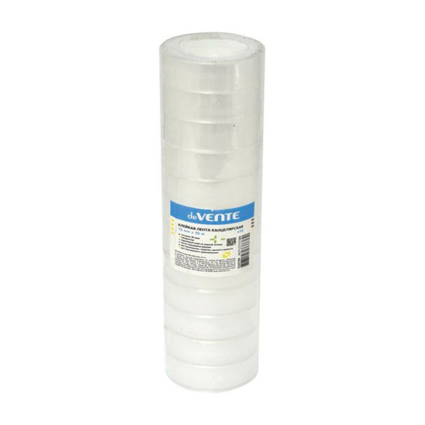 Клейкая лента (СКОТЧ) 12мм*10м канцелярская, deVENTE