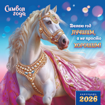 Календарь на скрепке "Делаю год лучшим", БПК-26-004