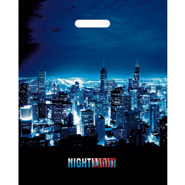 Пакет ПВД (38*47) 60 мкм "Ночные огни" (50)