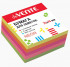 Клейкая бумага для заметок 76x76мм, 400 листов, офсет 75 г/м², 5 неоновых цветов, deVENTE/2010342 (24)