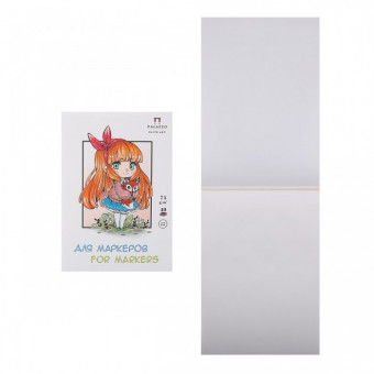 Планшет для работы маркерами (Девочка) А5 (148х210) 40 л. 75г/10 Планшет для работы маркерами (Девочка) А5 (148х210) 40 л. 75г/10