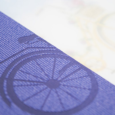 Записная книжка в линейку «Bike» сиреневая, 15,5*21, линейка