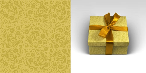 Упаковочная бумага Цветы-5 (10 листов в рулоне, 70 х 100 см, 90 г/м2) 10-05-0024