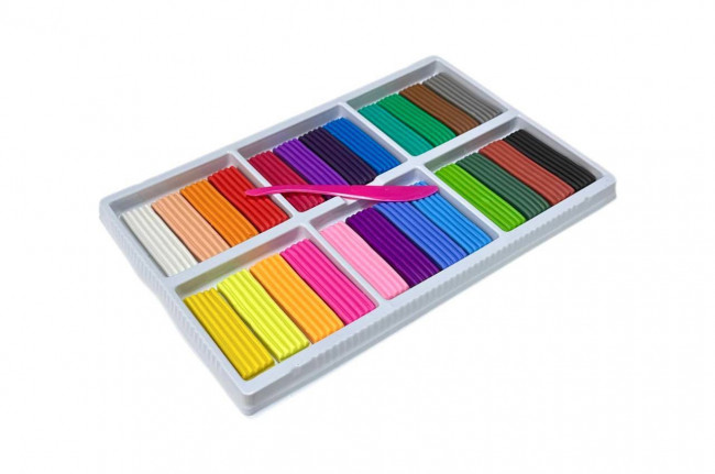 Пластилин классический  Магистр 24 цв., 480г. (60)