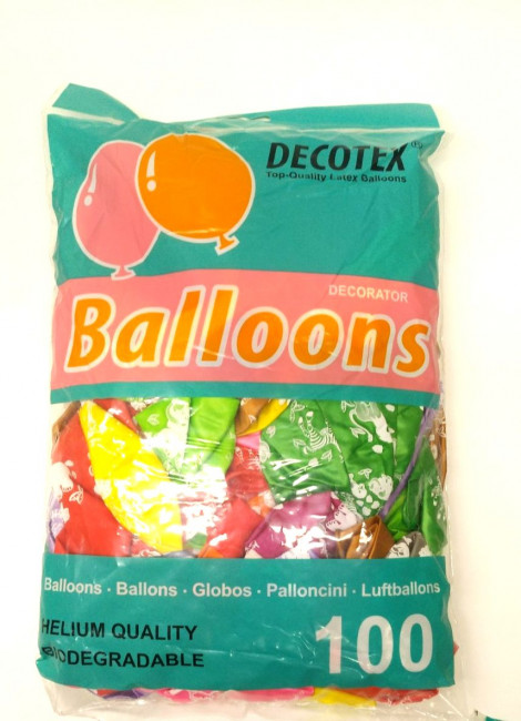 Воздушный шар размер №14, "Сафари", пастель, 1 шт. (100) Воздушный шар размер №14, "Сафари", пастель, 1 шт. (100)