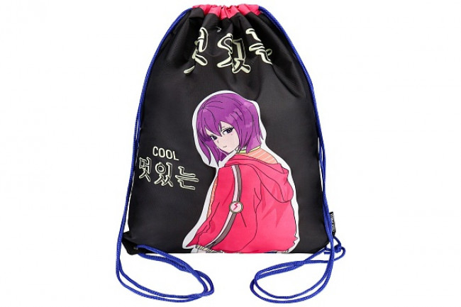 Мешок для обуви "Молодежный выбор", уплотненый, двойной шнурок, Profit/МО-4034 Мешок для обуви "Молодежный выбор", уплотненый, двойной шнурок, Profit/МО-4034