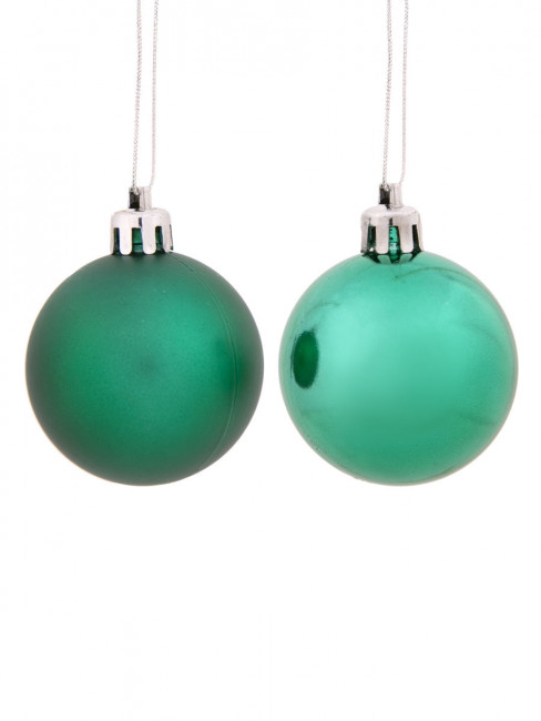 Шарик НГ елочный 5см "Морская волна", 80844