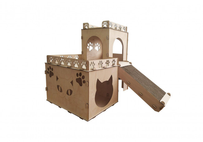 Конструктор "Домик для кошек №4", Н-35
