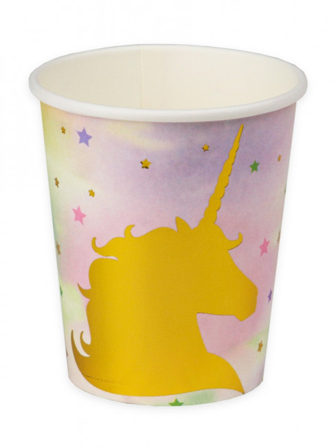 Стаканы 250мл бумажные "Единорог" 6 шт, MILAND/СП-5300 Стаканы 250мл бумажные "Единорог" 6 шт, MILAND/СП-5300
