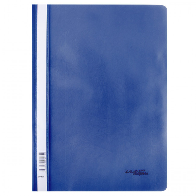 Папка-скоросшиватель A4 140/180 мкм волокно, синий, Premier Expert Complete/214199 (20)