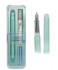 Ручка перьевая D&S "Мятный" +2 картриджа с термическими чернилами, спонж, пластиковый корпус, в упаковке ПВХ, CJ-219  (1/1/192)