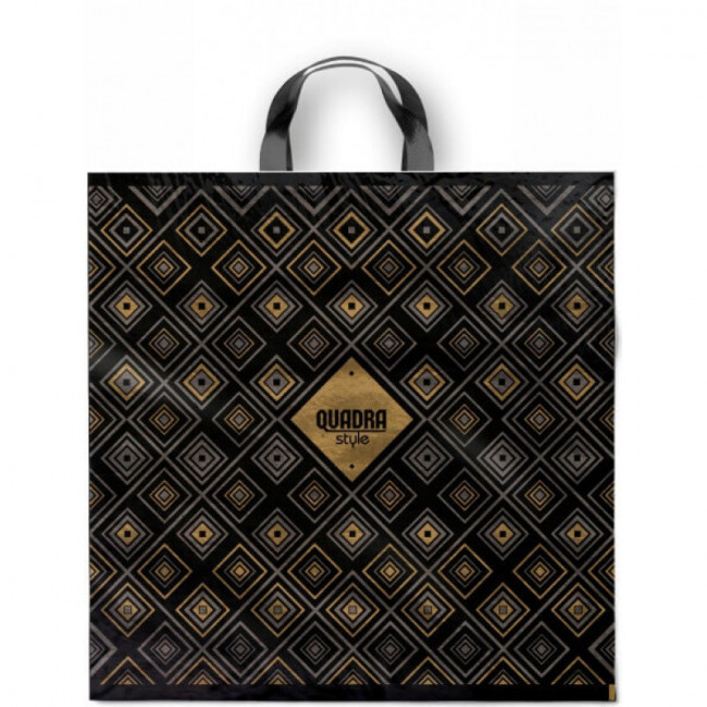 Пакет ПВД петлевой (40*40) 100 мкм "Квадро" (25)