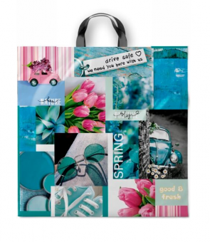 Пакет ПВД петлевой (44*44) 70 мкм "Дежавю"