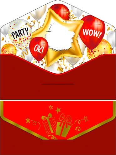 Конверт для денег, 90-160-s (10)