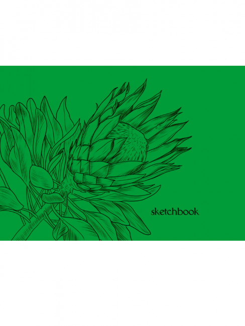 Скетчбук "Цветок". Формат: 180x118 128стр, MyArt Проф-Пресс Скетчбук "Цветок". Формат: 180x118 128стр, MyArt Проф-Пресс