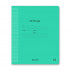 Тетрадь 12 частая косая линия "Классная" скрепка, зеленая, Светоч/12ТСК5_1_1_6_000289 (25/250)