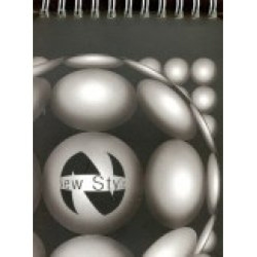 Блокнот "New Style" 48л А-6 черный /50/