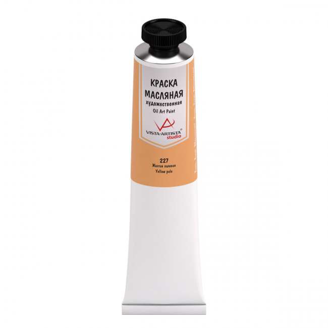 Краска масляная 45мл 227 Желтая палевая, Studio VISTA-ARTISTA/VAOS-45 227 Краска масляная 45мл 227 Желтая палевая, Studio VISTA-ARTISTA/VAOS-45 227