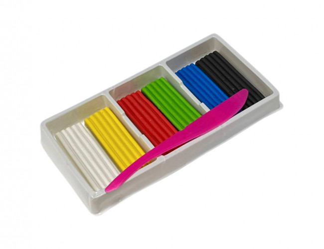 Пластилин классический  Магистр 6 цв., 120г. (160)