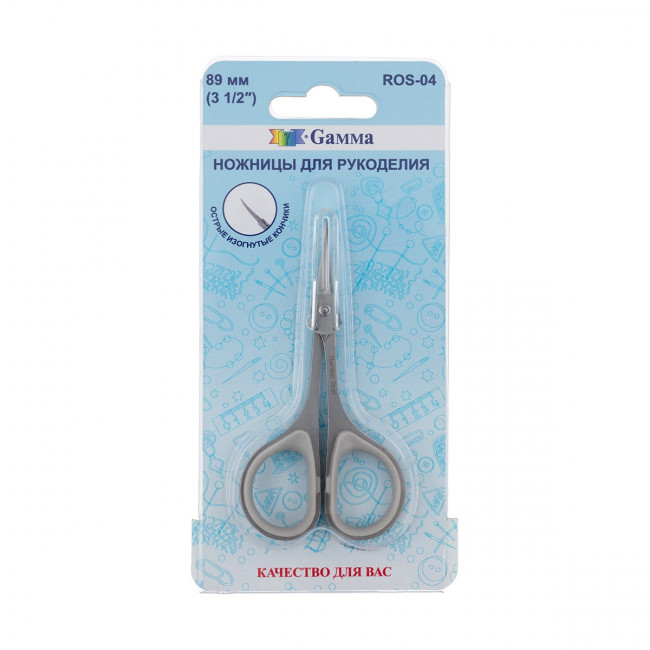 Ножницы 89мм для рукоделия, Gamma/ROS-04