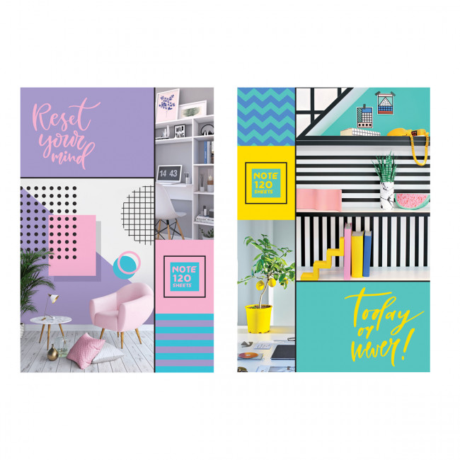 Бизнес-блокнот А5, 120л., BG "Стильный офис", глянцевая ламинация, BG