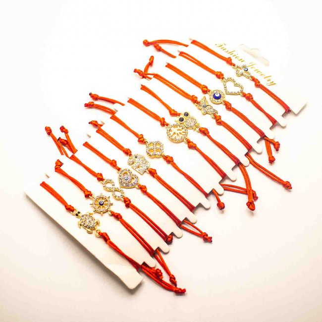 Браслеты из красной нити 100422-29 (12)