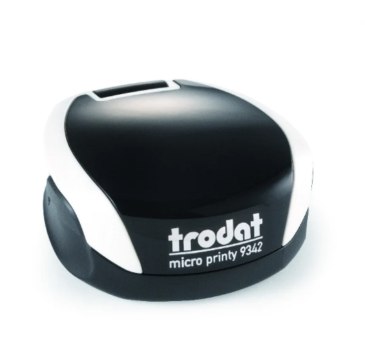 Оснастка для печати Ø42мм карманная "Micro Printy", пластмассовая, белая, 163188, Trodat/ 9342 Оснастка для печати Ø42мм карманная "Micro Printy", пластмассовая, белая, 163188, Trodat/ 9342