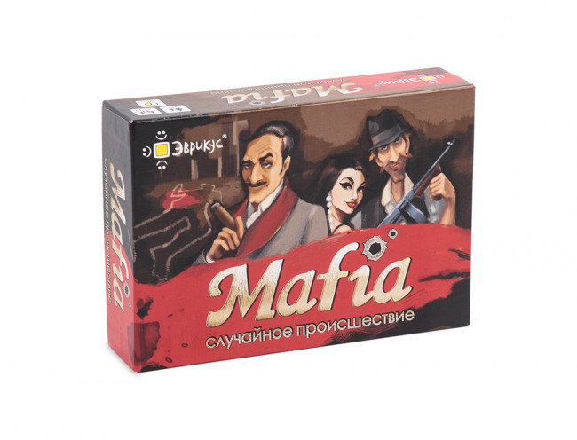 Игра настольная "Эврикус"   "Mafia. Случайное происшествие" (Мафия)   BG-11001 .