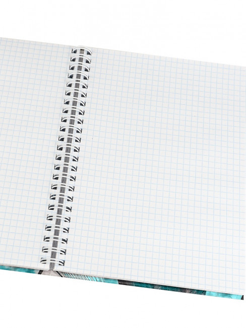 Записная книжка А5 100л клетка "Городская архитектура - 3", 7БЦ, на гребне, Проф-Пресс/100-7107 (16)