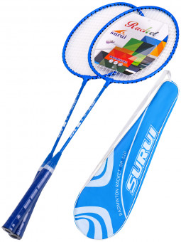 Набор для бадминтона 61*21см, 2 металл.ракетки,чехол, Рыжий Кот/AN03368