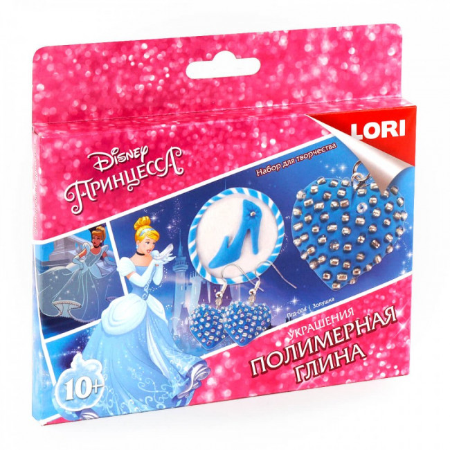 Полимерная глина Disney.Украшения "Золушка", Пгд-004