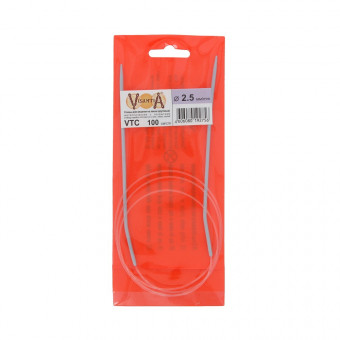 Спицы  Visantia круговые   VTC   алюминий  d 2.5 мм  100 см  1 шт со спец.покрытием VTC