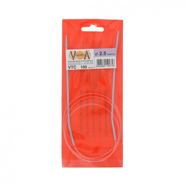 Спицы  Visantia круговые   VTC   алюминий  d 2.5 мм  100 см  1 шт со спец.покрытием VTC