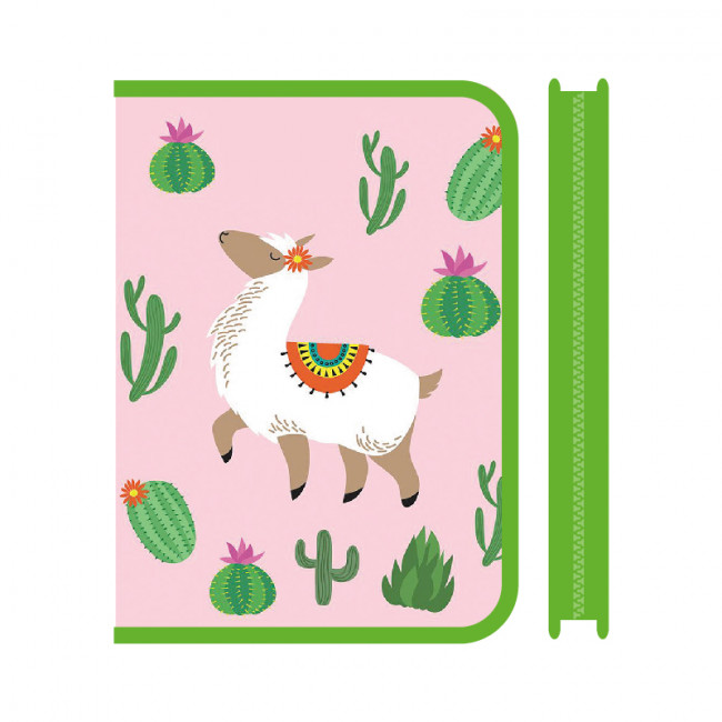 Папка для тетрадей А5 молния вокруг 230/180/25 "Hello alpaca" 2020г, Пчёлка/ПМ-А5-04 (50) Папка для тетрадей А5 молния вокруг 230/180/25 "Hello alpaca" 2020г, Пчёлка/ПМ-А5-04 (50)