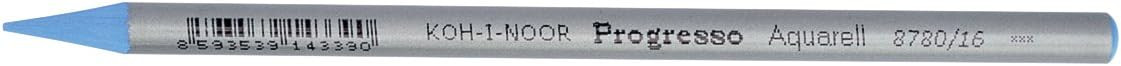 Карандаш цельнографитный в лаке, лазурный синий, Progresso Koh-I-Noor/8780016001KS (12) Карандаш цельнографитный в лаке, лазурный синий, Progresso Koh-I-Noor/8780016001KS (12)