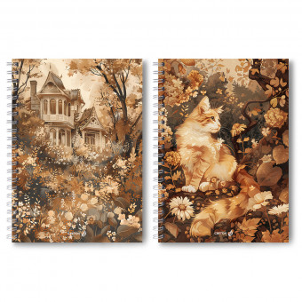 Тетрадь А4 96 клетка "Осень" на гребне, Светоч/Т132_01261 (4)