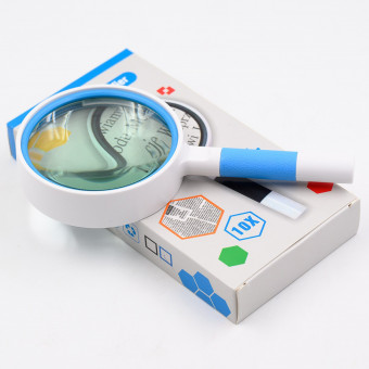 Лупа d-85мм, кратность-10X, MAYLOTT/TH-8085-2 (10)