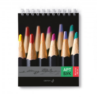 Артбук 175*200мм 80л "Цветной штрих" на гребне, Светоч/А163_01372 (2/12) Артбук 175*200мм 80л "Цветной штрих" на гребне, Светоч/А163_01372 (2/12)