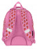 Рюкзак подрост. Schoolformat ERGONOMIC LIGHT 4 STRAWBERRY CAT 19 л роз. 38х29х18 жестк. каркас 1 отд. молния д/девочек