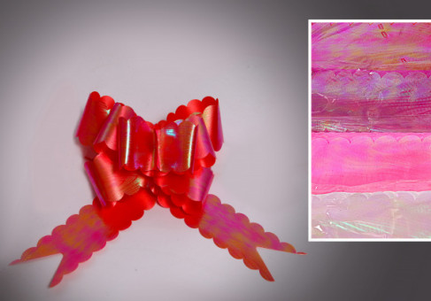 Бант подарочный  50мм перламутровый (бабочка) (10)