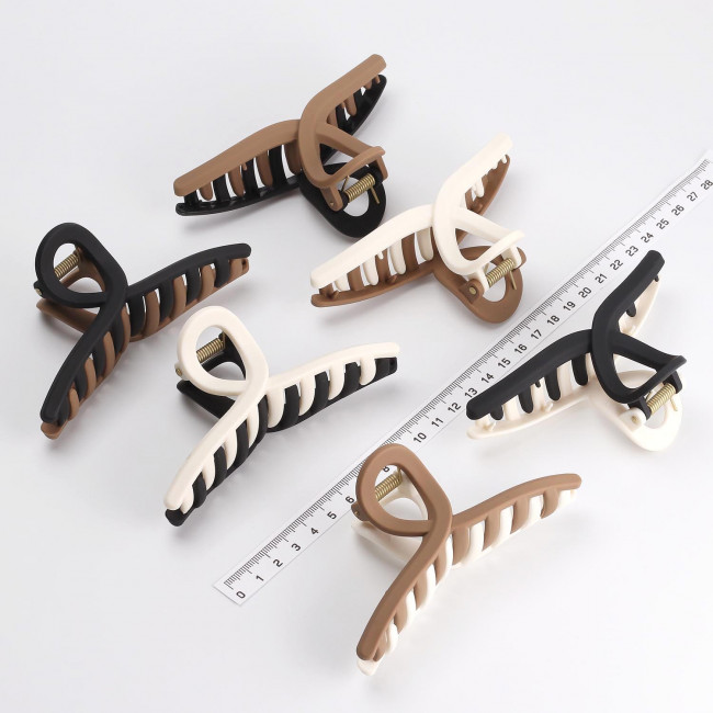 Заколка краб пластмасс 10-604 (12)