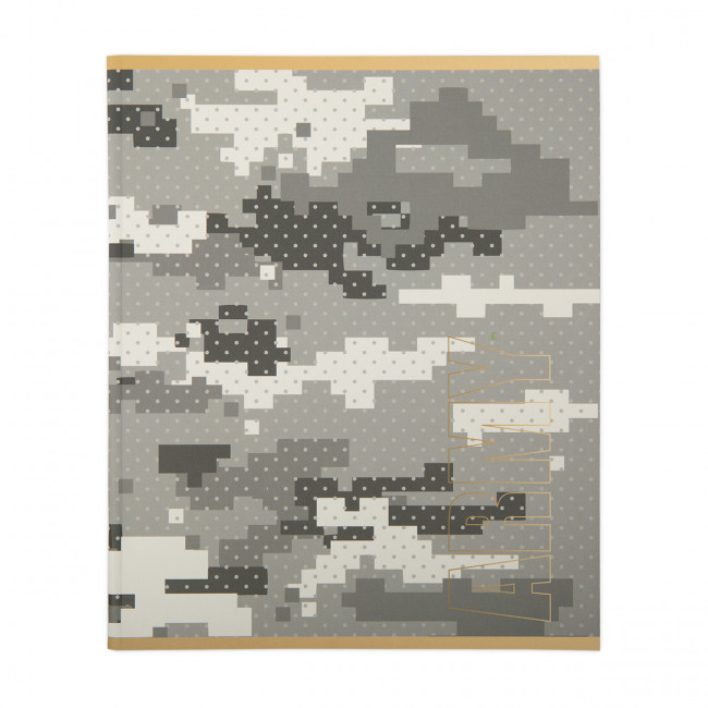 Тетрадь А5 48л клетка скоба "Камуфляж серый" "Светоч" (10)