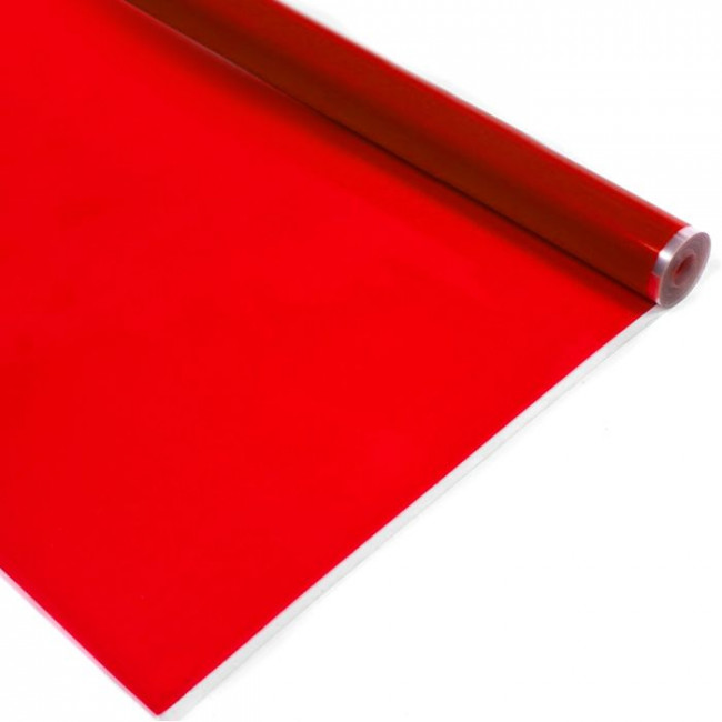 Пленка матовая 35мкр, 70см х 800см "Ecology", красный, Микрос/Ф2007-2