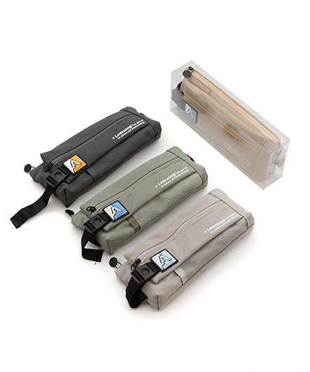 Пенал   CK-52 "Active" косметичка, текстиль, с наружным карманом-сеткой, с карманом на молнии, цвета ассорти, в упаковке ПВХ (1/12/288)