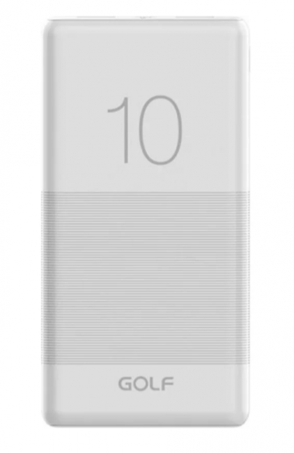 Powerbank 10000mAh (входной порт MircoUSB, выход 1A/2.1A), цвет белый, Perfeo/G80_White Powerbank 10000mAh (входной порт MircoUSB, выход 1A/2.1A), цвет белый, Perfeo/G80_White