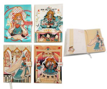 Записная книжка А6 128л. CY-107 "Лунный кролик" мягкая обложка, цветной блок, клапан на кнопке, цвета ассорти (1/12/144) Записная книжка А6 128л. CY-107 "Лунный кролик" мягкая обложка, цветной блок, клапан на кнопке, цвета ассорти (1/12/144)