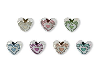 Бусина 12 х 9 х 7 мм акрил 5шт №04 голубой, Zlatka/BLM-07 №4