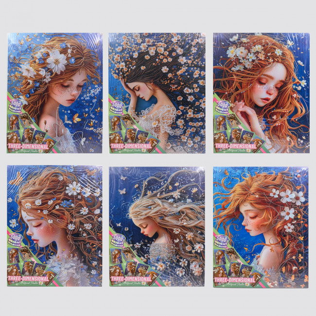 Алмазная мозаика 40*50см НЕЖНОСТЬ на подрамнике, ARTCoco/30450