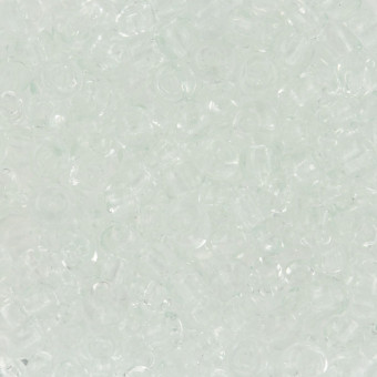 Бисер "Zlatka" GR 08/0 (0001-0021А) 10 г №0001 прозрачный